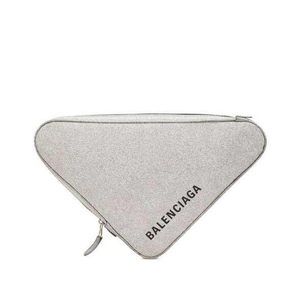 Pre Loved balenciaga Women Silver Clutches - Picture 1 of 8